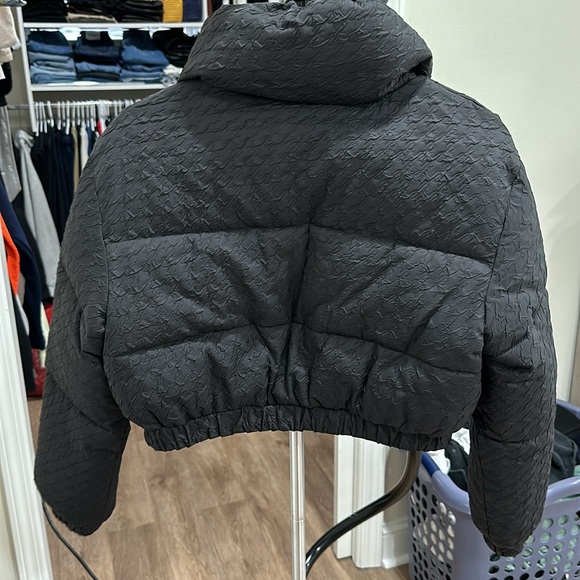 Elodie Black Bomber Jacket - Picture 3 of 3